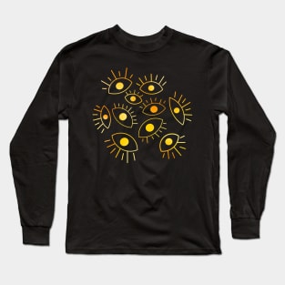 Eyes of the Void - Golden Fire Long Sleeve T-Shirt